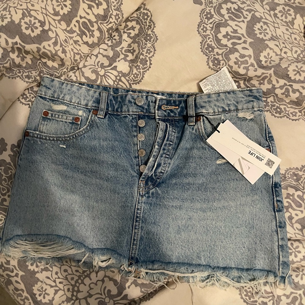 Denim skirt